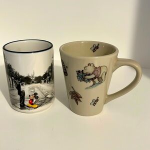 Two DISNEY MUGS